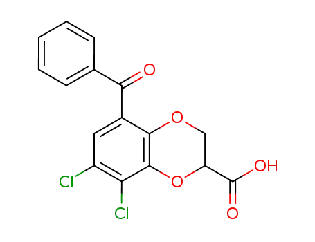 5-Benzoyl-7,8-dichloro-2,3-dihydro-benzo[1,4]dioxine-2-carboxylic acid