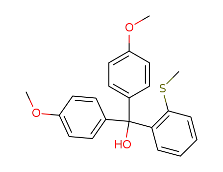 Bis-(4-methoxy-phenyl)-(2-methylsulfanyl-phenyl)-methanol