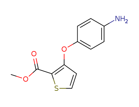 Methyl 3-(4-aminophenoxy)-2-thiophenecarboxylate