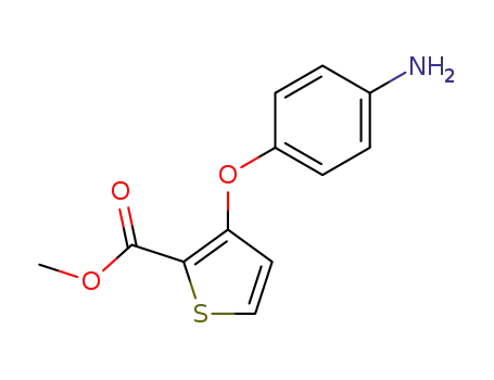 메틸 3-(4-아미노페녹시)-2-티오펜카복실레이트