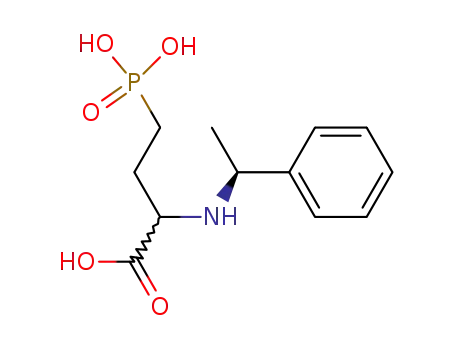 2-((S)-1-Phenyl-ethylamino)-4-phosphono-butyric acid