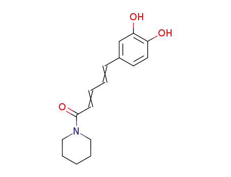 Piperidine, 1-[5-(3,4-dihydroxyphenyl)-1-oxo-2,4-pentadienyl]-