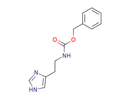 Molecular Structure of 74058-75-6 (BENZYL [2-(1H-IMIDAZOL-4-YL)ETHYL]CARBAMATE)