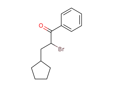 2-Bromo-3-cyclopentyl-1-phenyl-propan-1-one