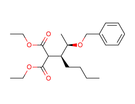 ethyl anti-4-(benzyloxy)-3-butyl-2-(ethoxycarbonyl)pentanoate