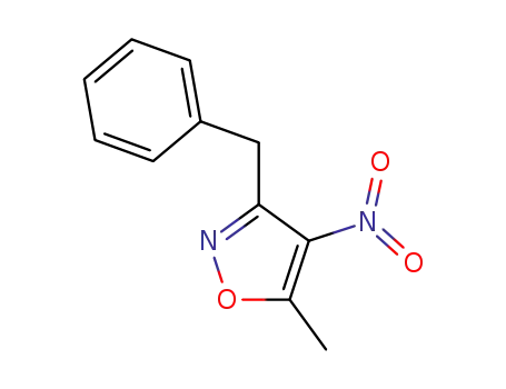 3-Benzyl-5-methyl-4-nitro-isoxazole