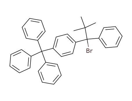 1-(Brom-tert-butylphenylmethyl)-4-(triphenylmethyl)benzol