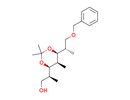 (S)-2-[(4R,5S,6S)-6-((S)-2-Benzyloxy-1-methyl-ethyl)-2,2,5-trimethyl-[1,3]dioxan-4-yl]-propan-1-ol