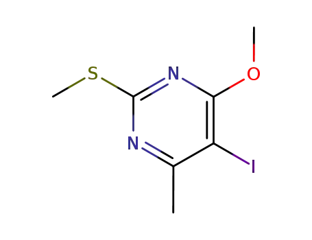 5-요오도-4-메톡시-6-메틸-2-(메틸티오)피리미딘