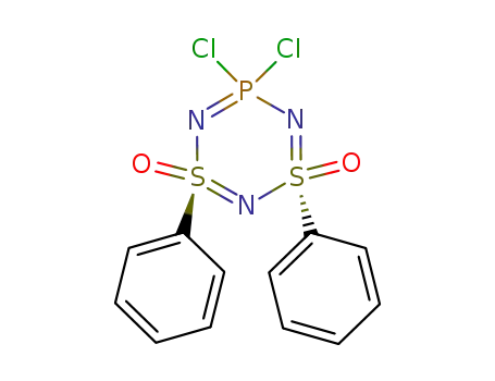 trans-(NS(O)Ph)2(NPCl<sub>2</sub>)