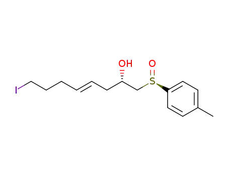 <2(S),4(E),S(R)>-8-iodo-1-(p-tolylsulfinyl)-4-octene-2-ol