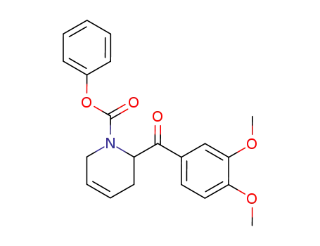 2-(3,4-Dimethoxy-benzoyl)-3,6-dihydro-2H-pyridine-1-carboxylic acid phenyl ester