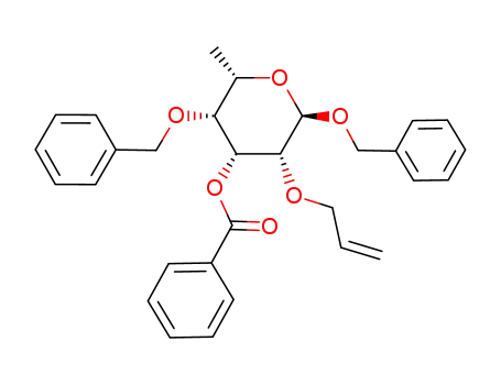 benzyl 2-O-allyl-3-O-benzoyl-6-deoxy-α-L-talopyranoside
