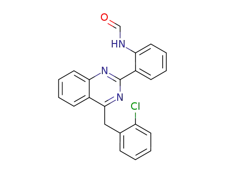 Formamide, N-[2-[4-[(2-chlorophenyl)methyl]-2-quinazolinyl]phenyl]-