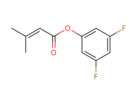 3',5'-difluorophenyl 3,3-dimethylacrylate