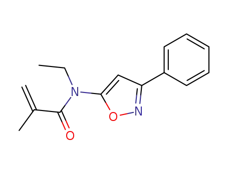 N-Ethyl-2-methyl-N-(3-phenyl-isoxazol-5-yl)-acrylamide