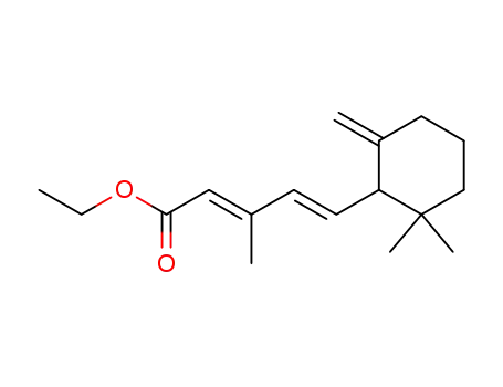 ethyl-5-(2,2-dimethyl-6-methylene)cyclohexyl-3-methyl-2,4-pentadienoate