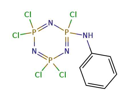 1,3,5,2,4,6-Triazatriphosphorine,
2,2,4,4,6-pentachloro-2,2,4,4,6,6-hexahydro-6-(phenylamino)-