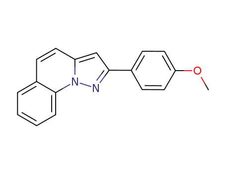 2-(4-Methoxyphenyl)pyrazolo<1,5-a>chinolin