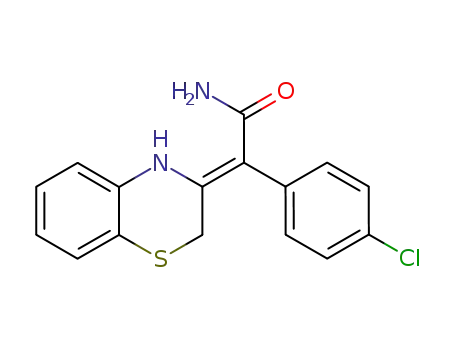 2-(2H-1,4-benzothiazin-3(4H)-ylidene)-2-(4-chlorophenyl)acetamide