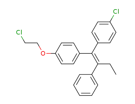 (E)-1-<4-(2-chloroethoxy)phenyl>-(4-chlorophenyl)-2-phenyl-1-butene