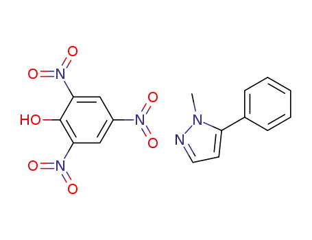 1H-Pyrazole, 1-methyl-5-phenyl-, compd. with 2,4,6-trinitrophenol (1:1)