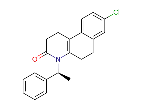 8-Chloro-4-((S)-1-phenyl-ethyl)-1,4,5,6-tetrahydro-2H-benzo[f]quinolin-3-one