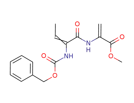 2-((E)-2-Benzyloxycarbonylamino-but-2-enoylamino)-acrylic acid methyl ester