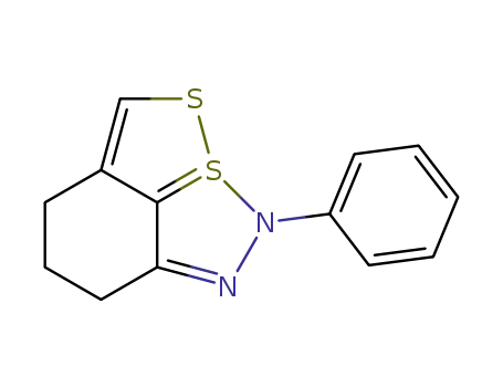 2,6,7,8-テトラヒドロ-2-フェニル[1,2]ジチオロ[4,5,1-hi][1,2,3]ベンゾチアジアゾール-3-SIV