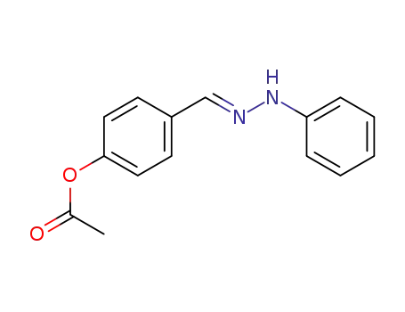 p-acetoxybenzaldehyde phenylhydrazone