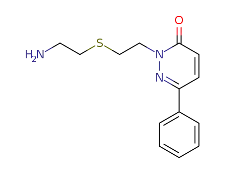 2-<<(2-amonoethyl)thio>ethyl>-6-phenyl-3(2H)-pyridazinone