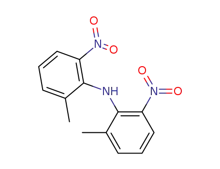 Molecular Structure of 155652-89-4 (bis(2-methyl-6-nitrophenyl)amine)