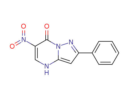 Pyrazolo[1,5-a]pyrimidin-7(4H)-one, 6-nitro-2-phenyl-