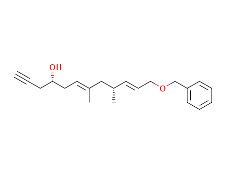 (6E,10E)-(4R,9R)-12-Benzyloxy-7,9-dimethyl-dodeca-6,10-dien-1-yn-4-ol