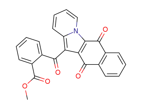2-(6,11-Dioxo-6,11-dihydro-benzo[f]pyrido[1,2-a]indole-12-carbonyl)-benzoic acid methyl ester