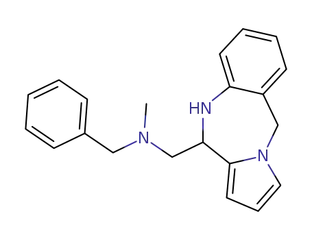 11-<<(benzyl)(methyl)amino>methyl>-10,11-dihydro-5H-pyrrolo<2,1-c><1,4>benzodiazepine