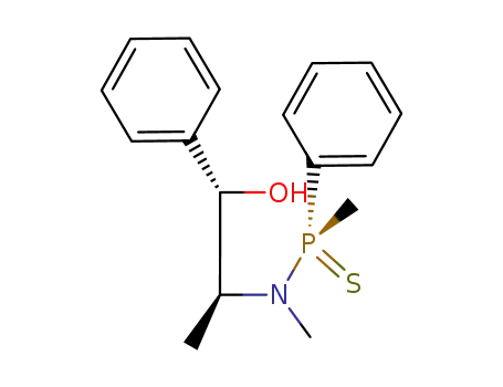 (+)-(S)-N-methyl-N-<(1S,2S)-1-methyl-2-phenylethan-2-ol>-methylphenylphosphinamidothioate