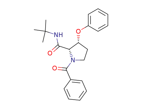 α,β-cis-benzamido-β-phenoxyproline tert-butyl amide