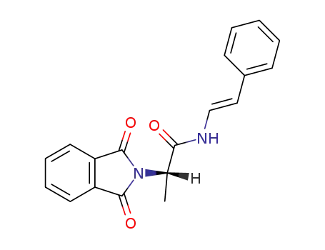 (S)-2-(1,3-Dioxo-1,3-dihydro-isoindol-2-yl)-N-((E)-styryl)-propionamide