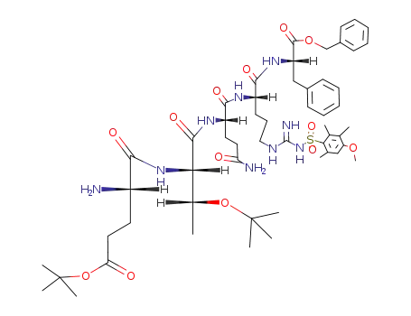 H-Glu(OtBu)-Thr(tBu)-Gln-Arg(Mtr)-Phe-OBzl