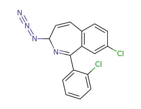 3-azido-8-chloro-1-(2-chlorophenyl)-3H-2-benzazepine