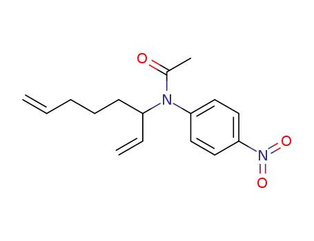 N-(4-Nitro-phenyl)-N-(1-vinyl-hex-5-enyl)-acetamide