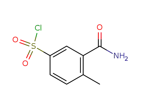 Molecular Structure of 76503-37-2 (3-amido-4-methylbenzenesulfonyl chloride)