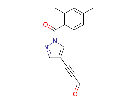 4-formylethynyl-1-(2,4,6-trimethylbenzoyl)pyrazole