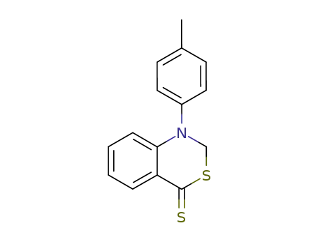 4H-3,1-Benzothiazine-4-thione, 1,2-dihydro-1-(4-methylphenyl)-