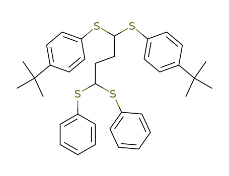 1,1-bis(phenylthio)-4,4-bis((p-tert-butylphenyl)thio)butane