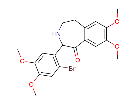 2-(3,4-dimethoxyphenyl)-2,3,4,5-tetrahydro-7,8-dimethoxy-3-benzazepin-1-one