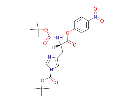 L-Histidine, N,1-bis[(1,1-dimethylethoxy)carbonyl]-, 4-nitrophenyl ester