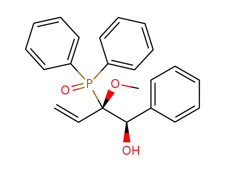 (1S,2R)-2-diphenylphosphinoyl-2-methoxy-1-phenylbut-3-en-1-ol