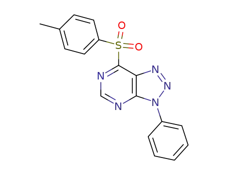 3-Phenyl-7-(toluene-4-sulfonyl)-3H-[1,2,3]triazolo[4,5-d]pyrimidine